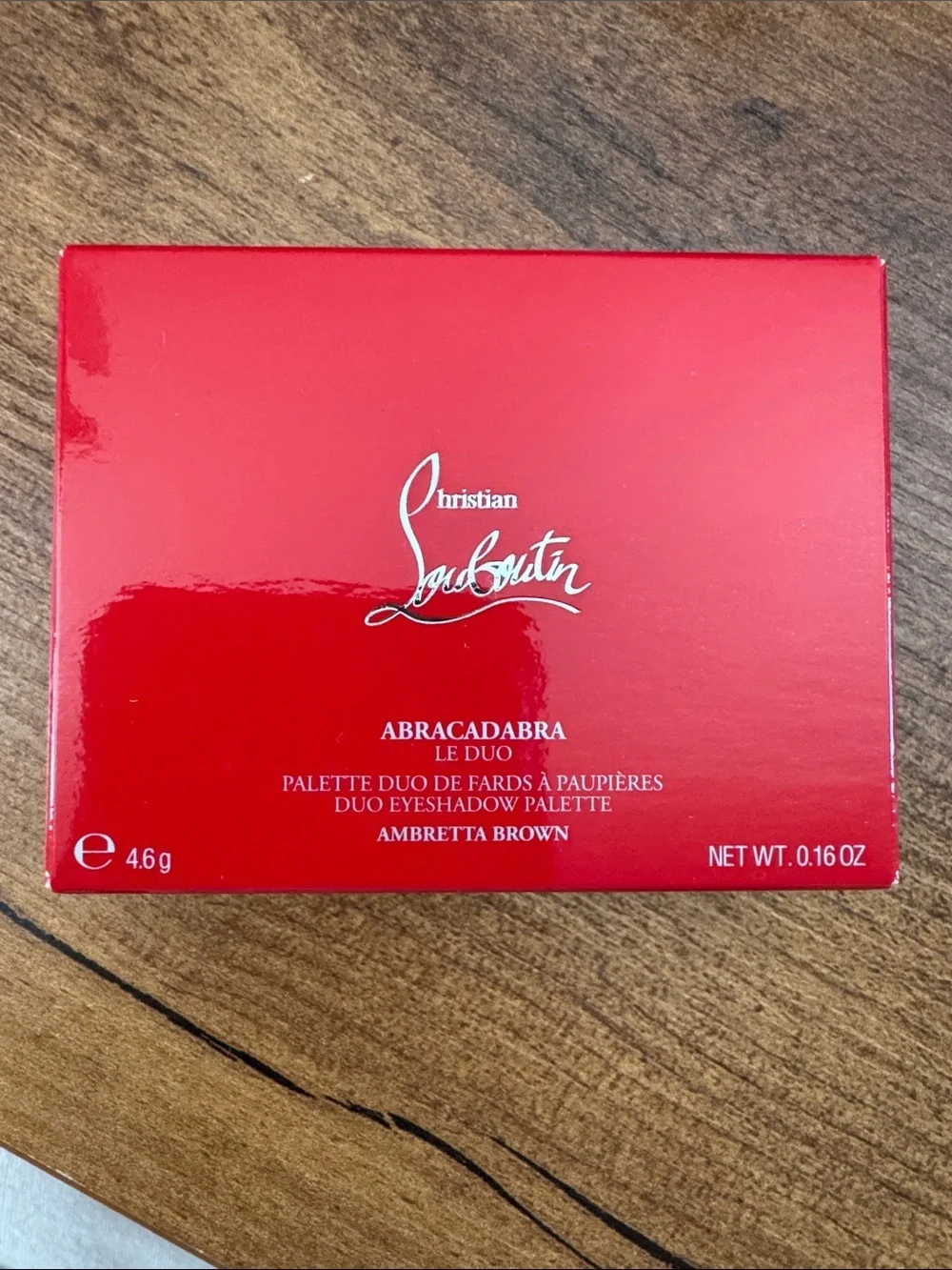 Christian Louboutin Eyeshadow Duo Pallette in Ambretta Brown - BNIB💎